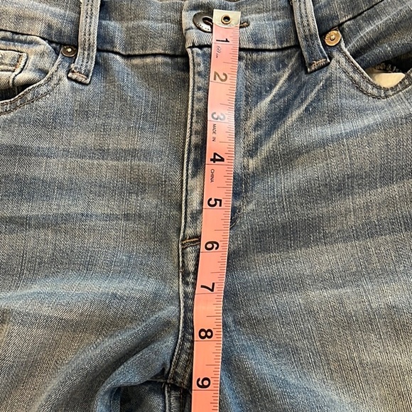 Pistola Ankle Skinny Distressed Jeans Medium Wash Size 27 - Picture 2 of 10